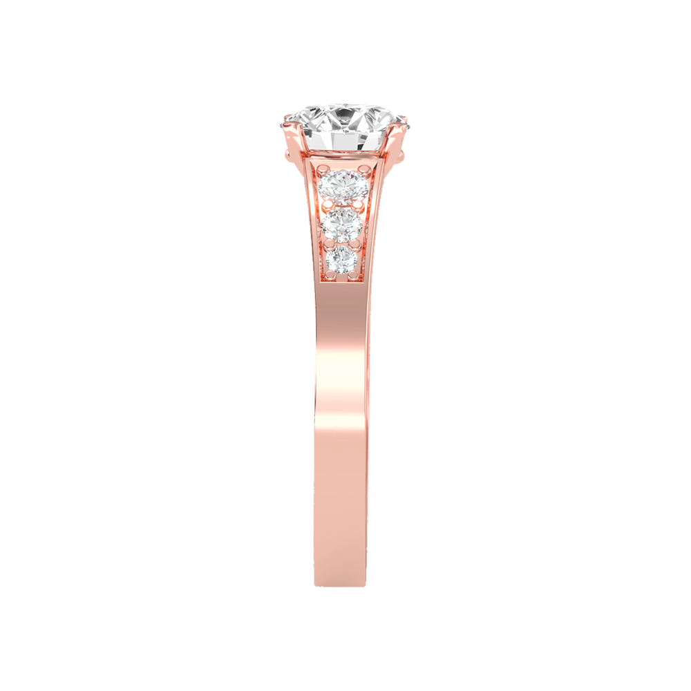 Ultimate Star Solitaire Ring