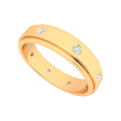 Bonic And Bold Broad Band Ring-Color_Yellow-Gold