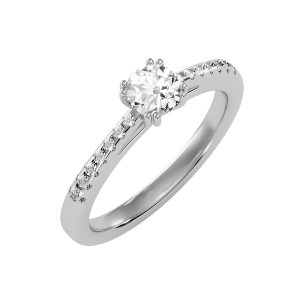 Apt Solitaire Ring-Color_White-Gold