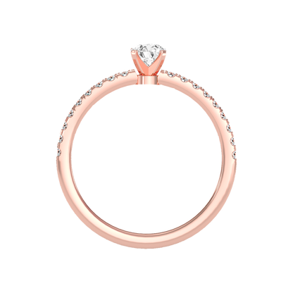 Lavish Solitaire Ring