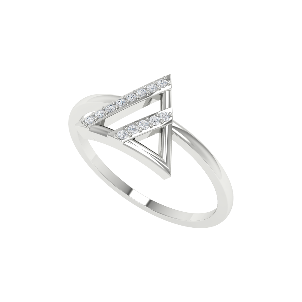 Twisted Tiara Diamond Ring