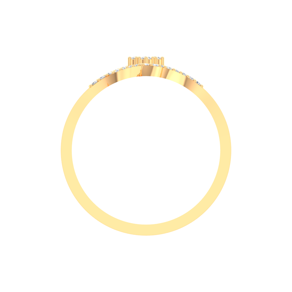 Dazzling Crowny Ring