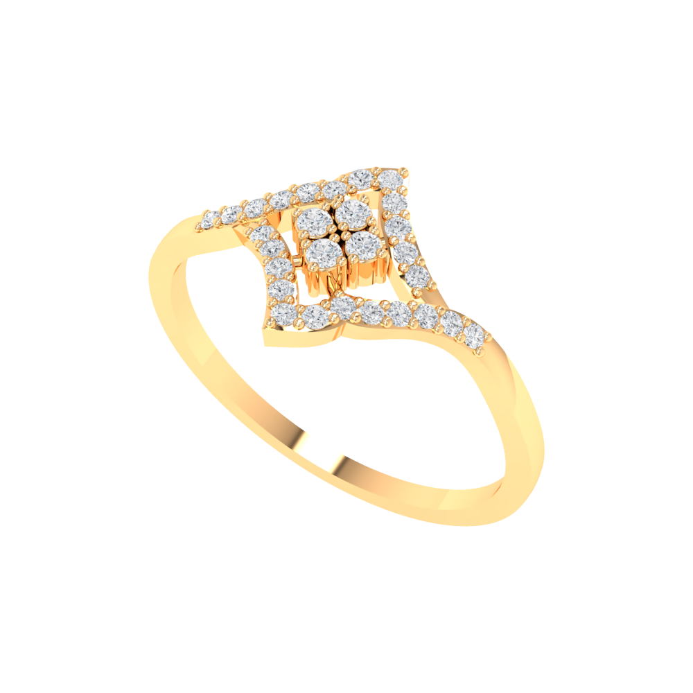 Dazzling Crowny Ring