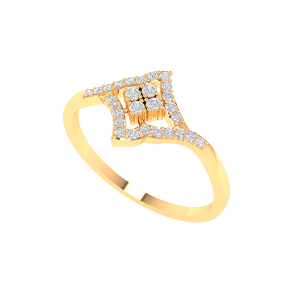 Dazzling Crowny Ring