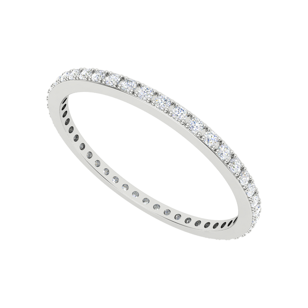 Stupefacente Eternity Ring-Color_White-Gold