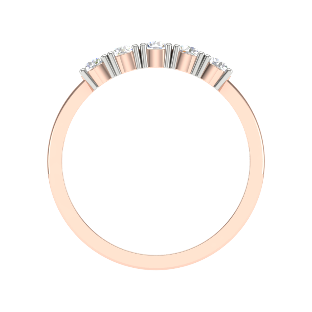 Divan Half eternity Ring