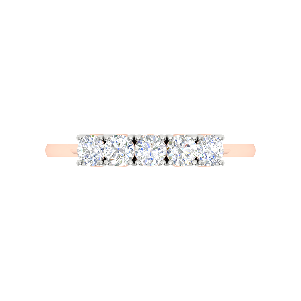 Divan Half eternity Ring