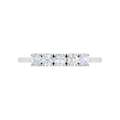 Divan Half eternity Ring