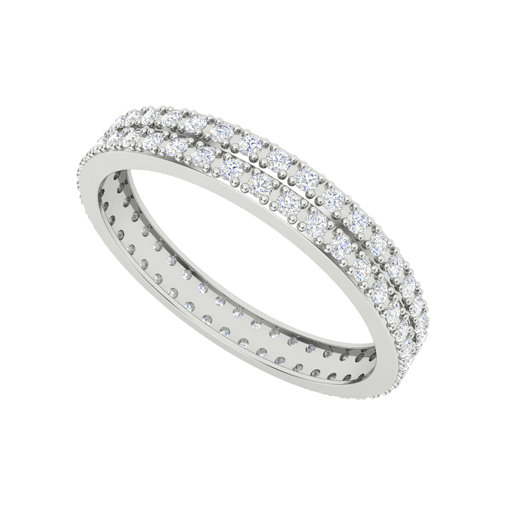 Magnifique Stackable Ring-Color_White-Gold