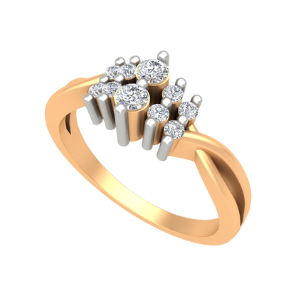 Aivara Diamond Ring-Color_Yellow-Gold