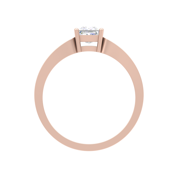 Classy Loop Solitaire Ring
