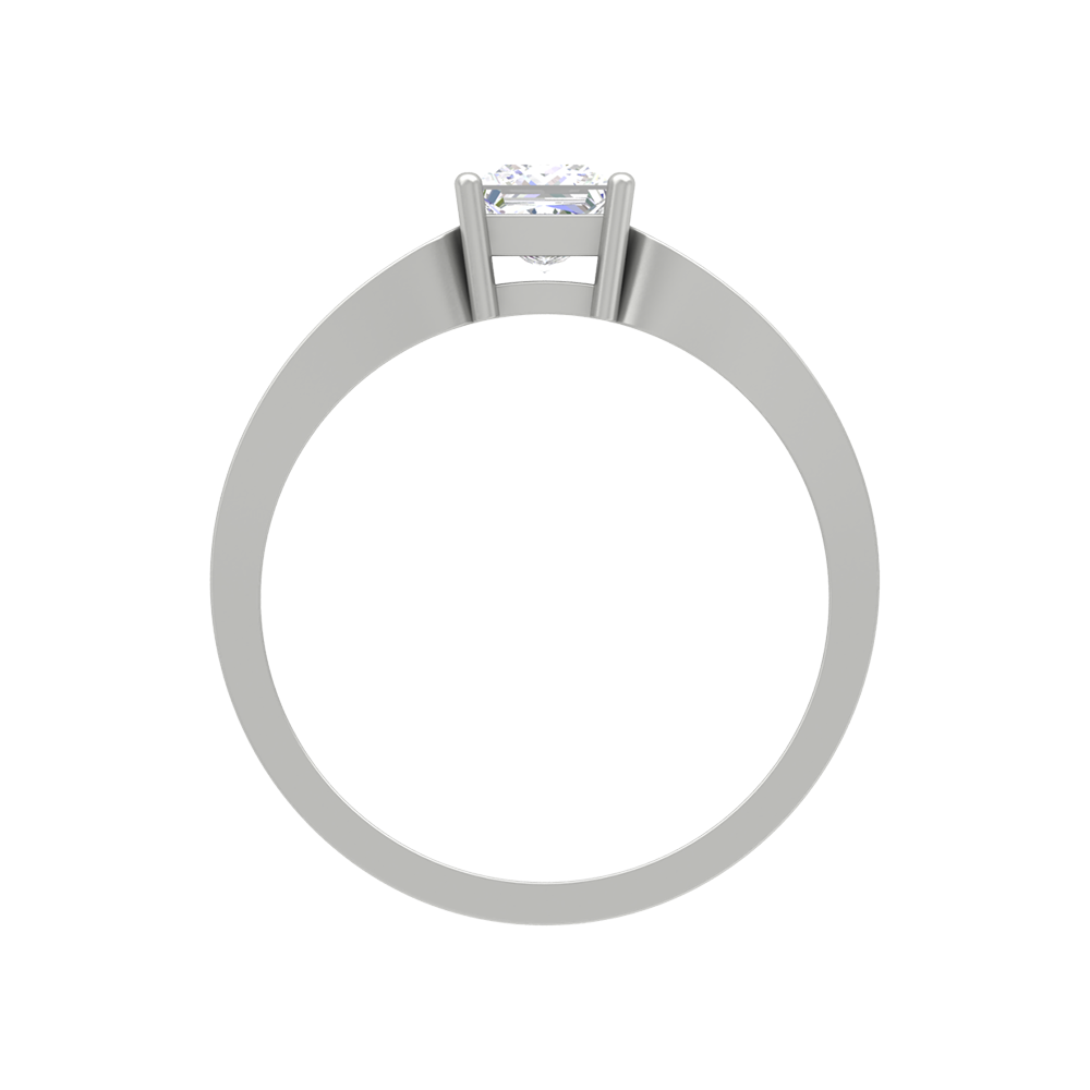 Classy Loop Solitaire Ring