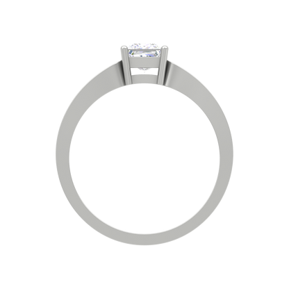 Classy Loop Solitaire Ring