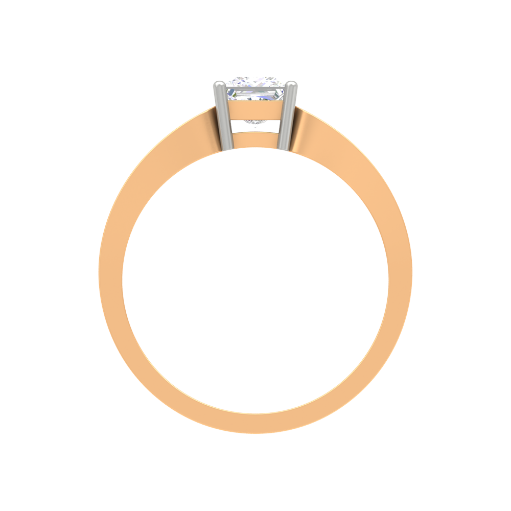 Classy Loop Solitaire Ring