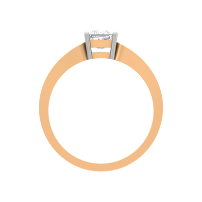 Classy Loop Solitaire Ring