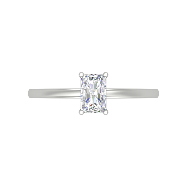Sqaumous Loop Solitaire Ring