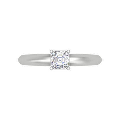 Queen Ring Solitaire Ring