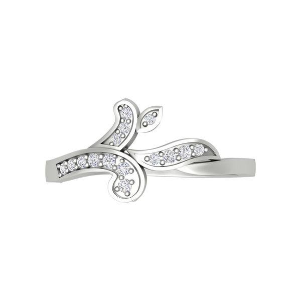 Petals & ferns Diamond Ring