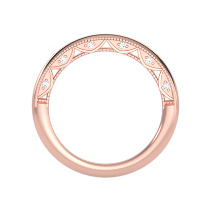 The Beautiful Sleek Wedding Band-Color_Rose-Gold