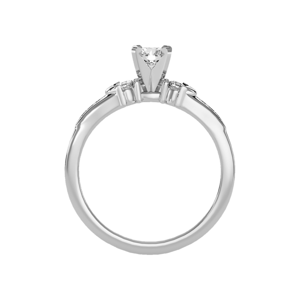 Artistic Solitaire Ring