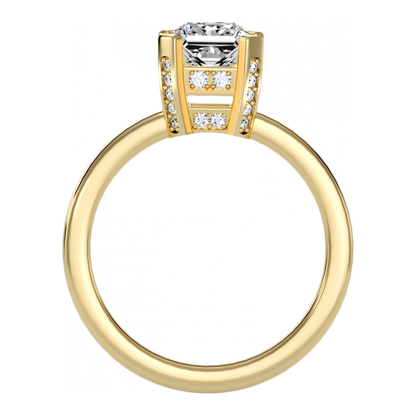 The Passionate Solitaire Ring-Color_Yellow-Gold