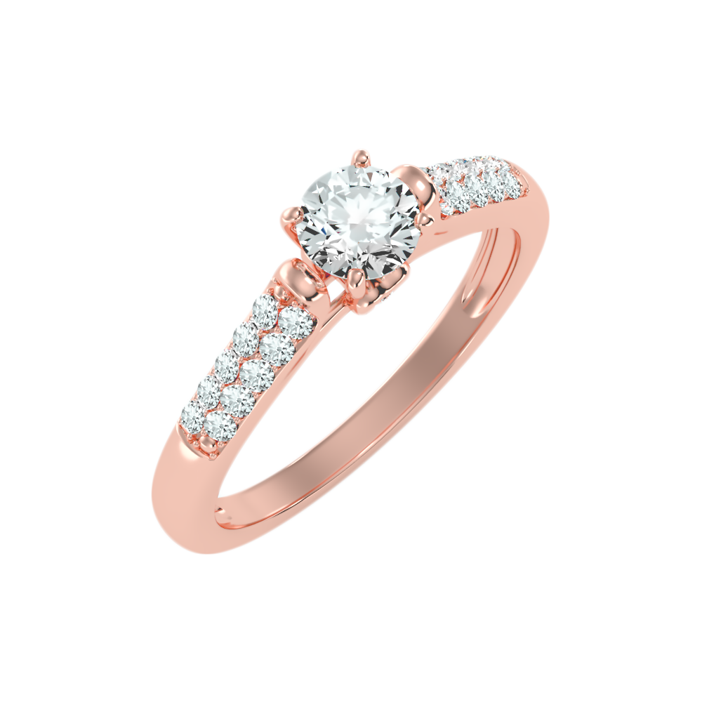 Shore Solitaire Ring-Color_Rose-Gold