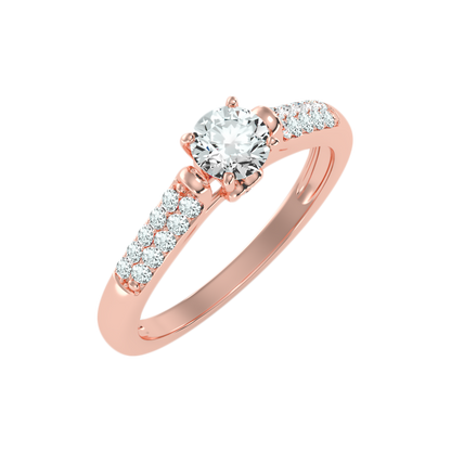 Shore Solitaire Ring-Color_Rose-Gold