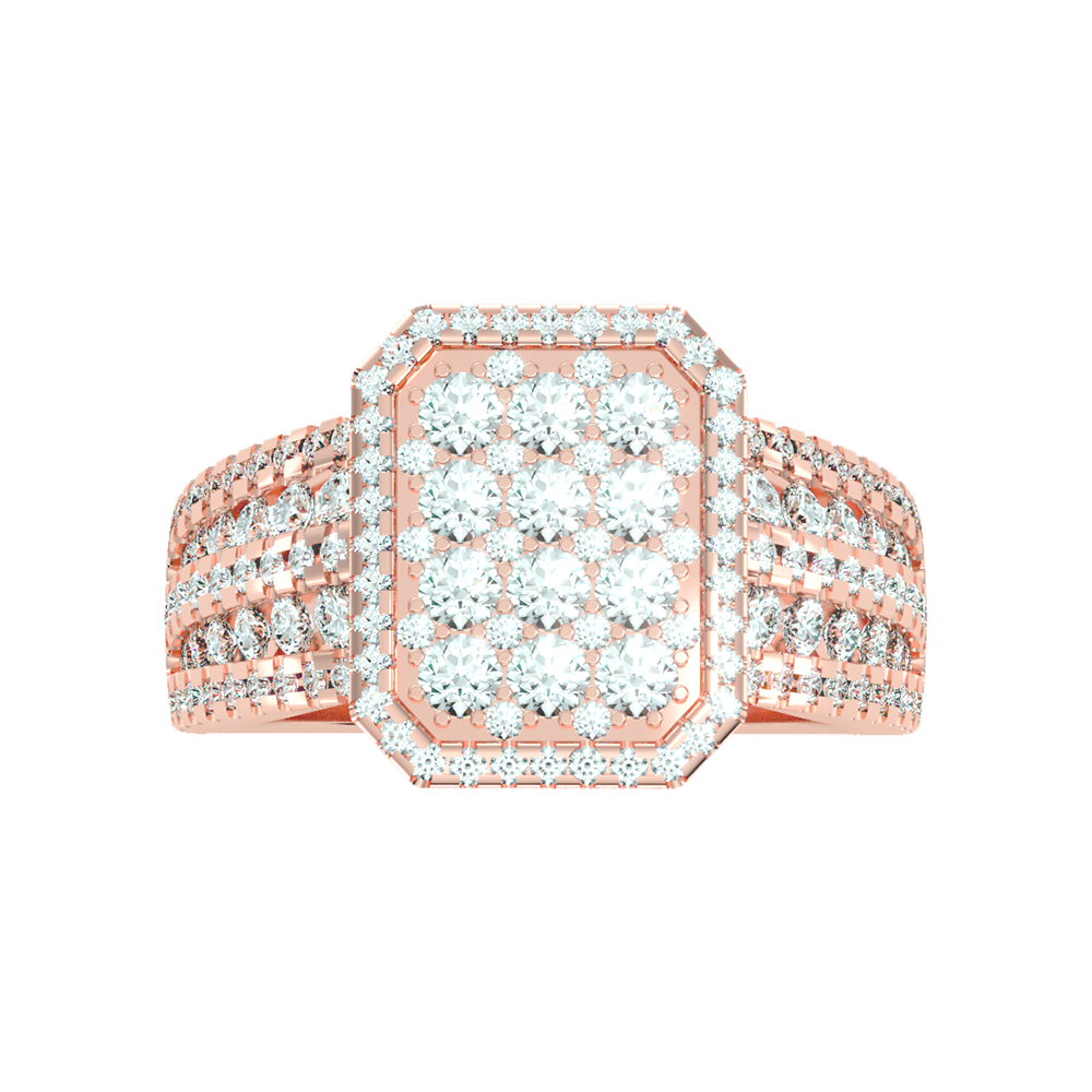 Celestial Diamond Men's Ring