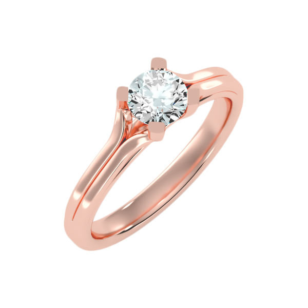Atano Classic Solitaire Ring-Color_Rose-Gold