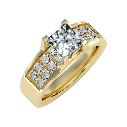 Scintillate Solitaire Ring-Color_Yellow-Gold