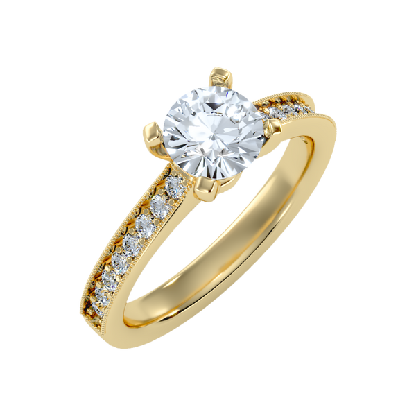 Ardent Solitaire Ring-Color_Yellow-Gold