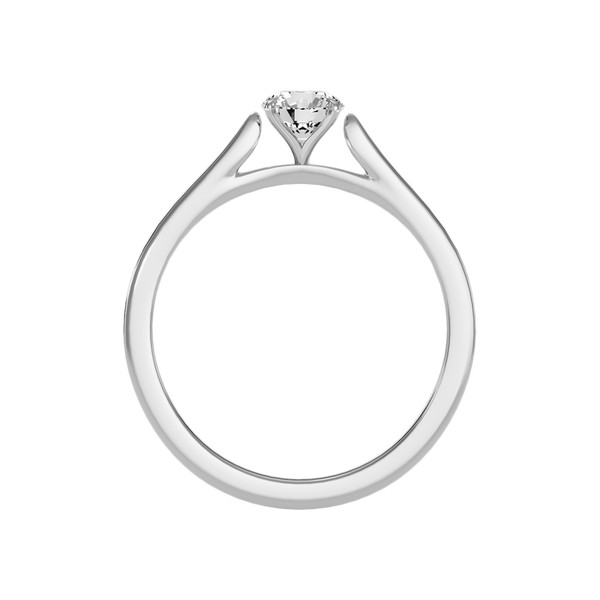 Cloud Classic Solitaire Ring