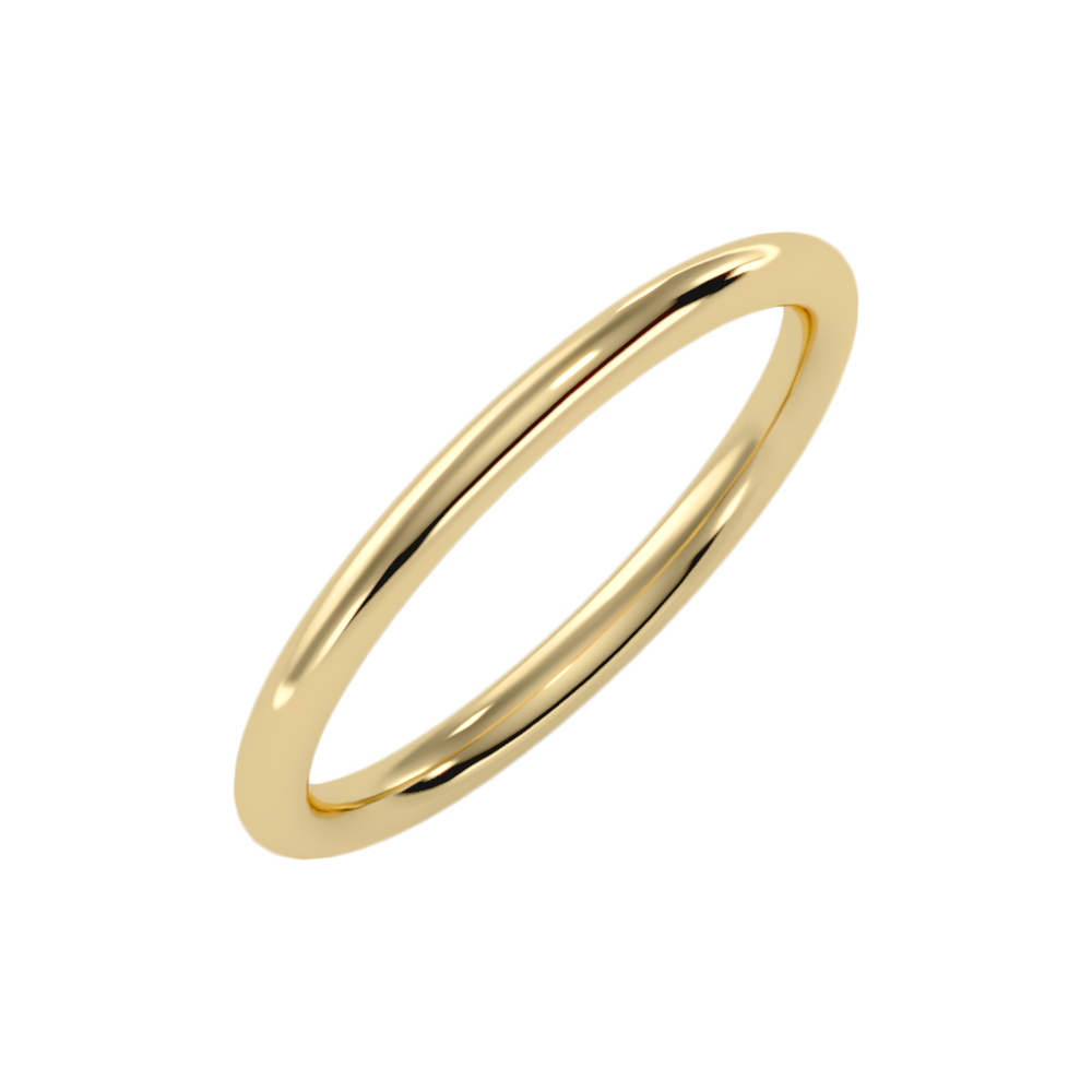 Onesta Wedding Band-Color_Yellow-Gold