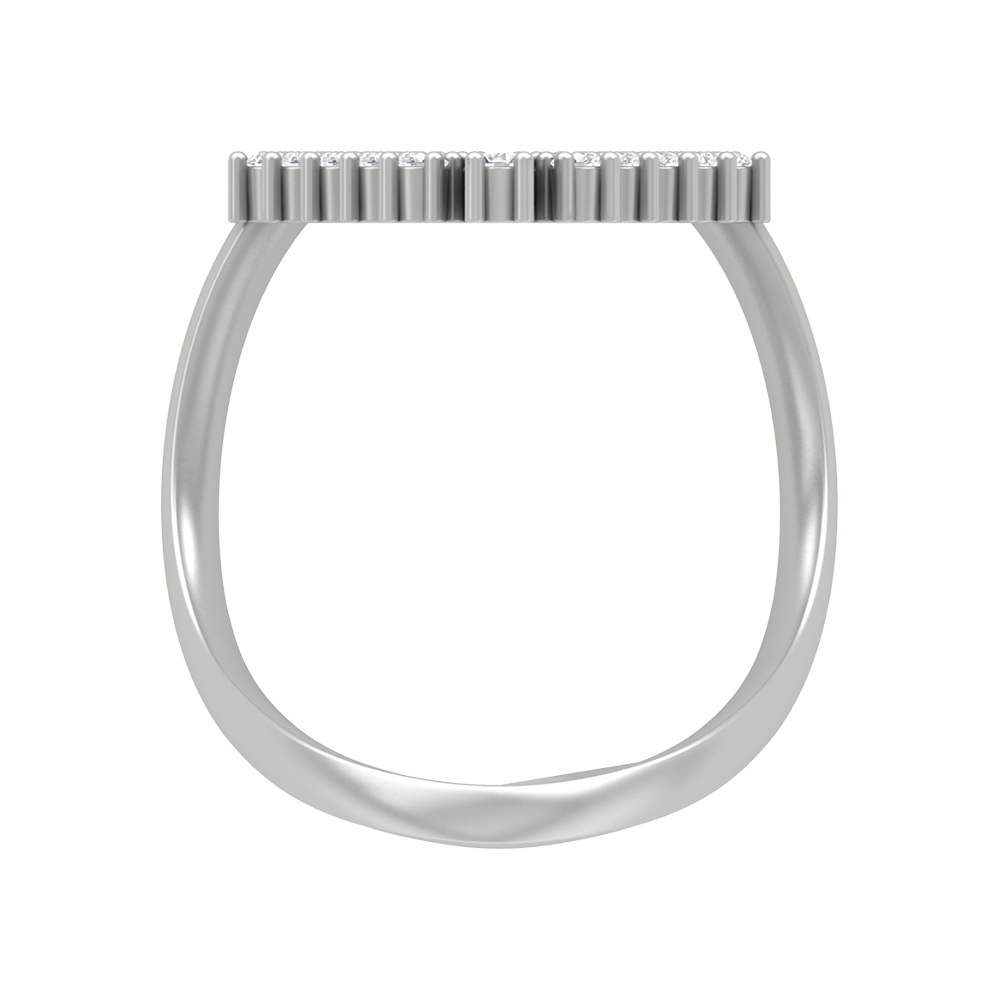 Majestic Band Half Eternity Ring