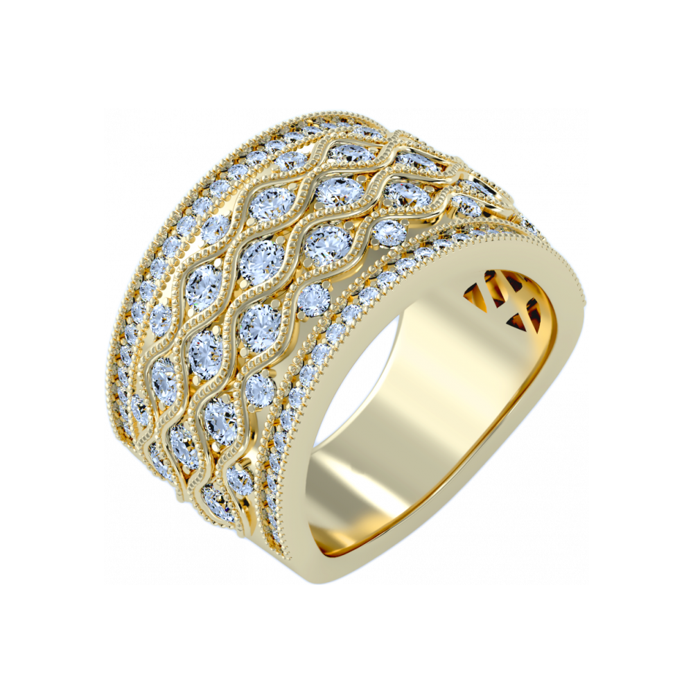 Magnificent Half Eternity Ring