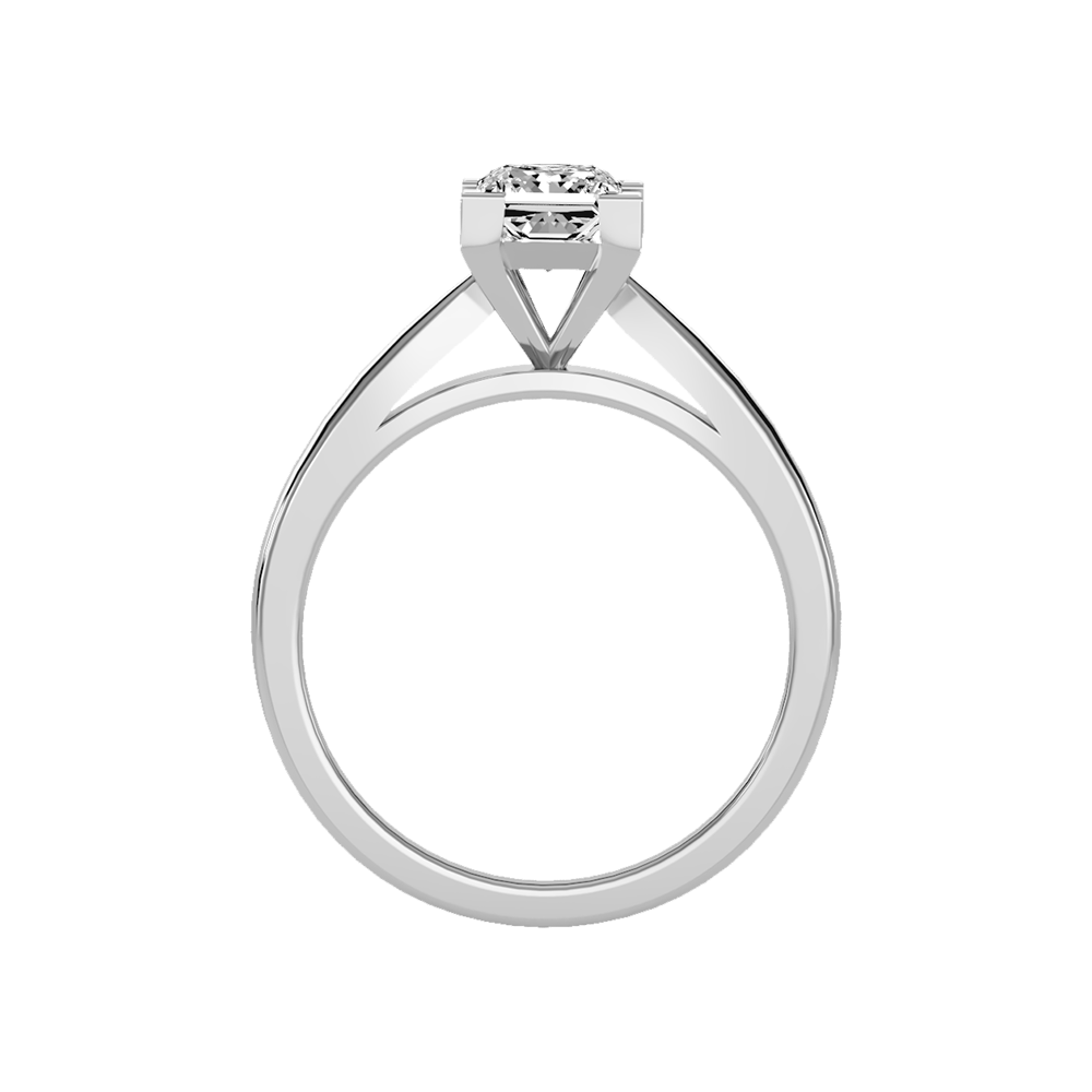 Shiny Solitaire Ring