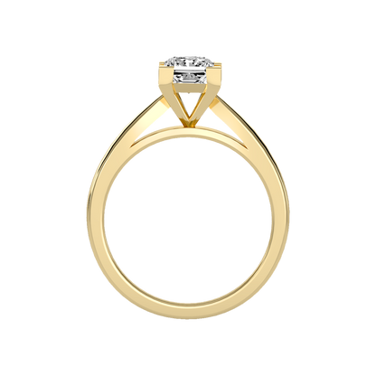 Shiny Solitaire Ring