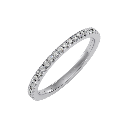 Cherry Eternity Band-Color_White-Gold