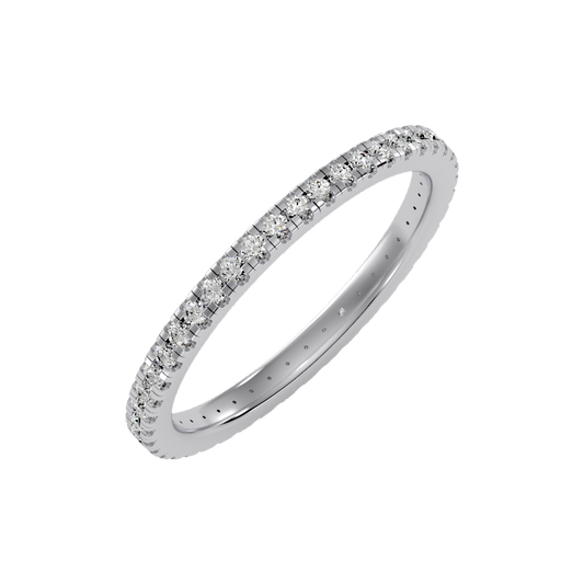 Cherry Eternity Band-Color_White-Gold