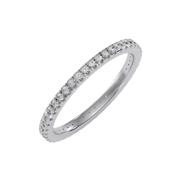 Cherry Eternity Band-Color_White-Gold