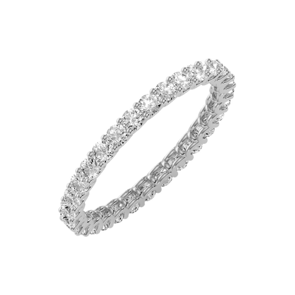 Elite Eternity Band-Color_White-Gold