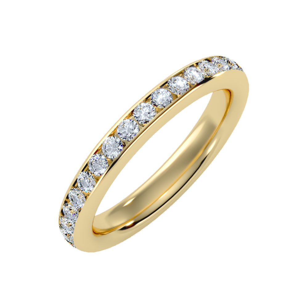 Mesmerizing Eternity Band-Color_Yellow-Gold