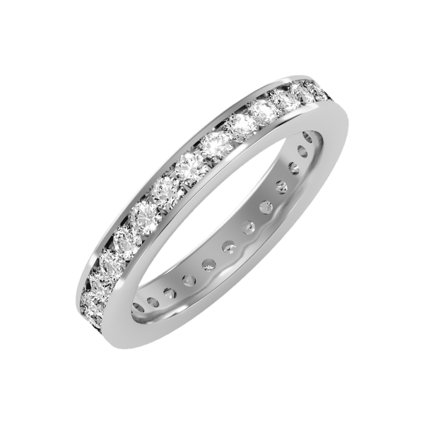 Ocean Eternity Band-Color_White-Gold
