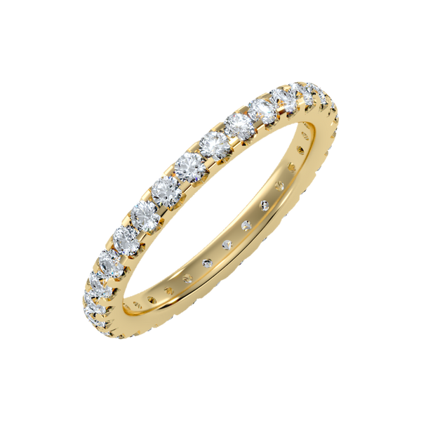 Exquisite Eternity Band-Color_Yellow-Gold