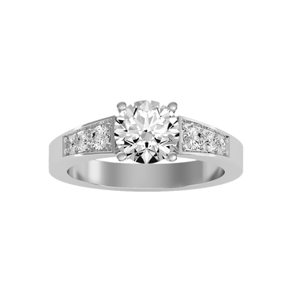 Ultimate Star Solitaire Ring