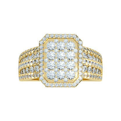 Celestial Diamond Men's Ring