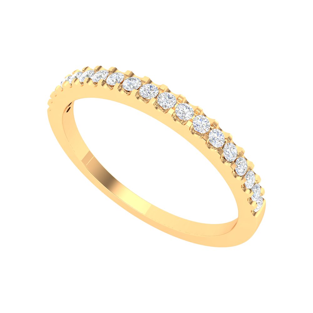 A Lane of Gems Half Eternity Ring-Color_Yellow-Gold