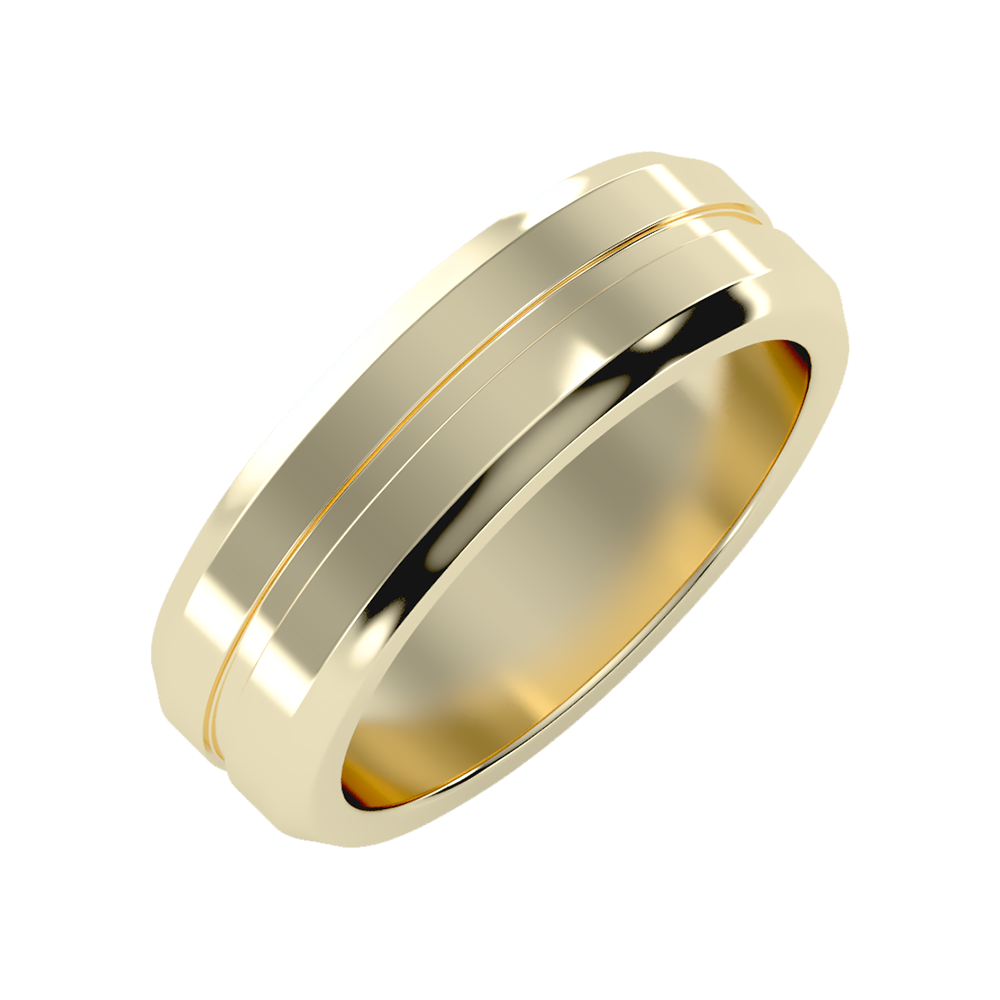 Eternal Men's Band-Color_Yellow-Gold