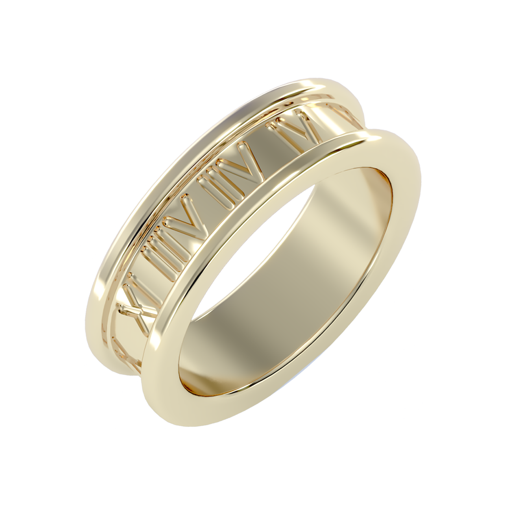 Pure Men's Band-Color_Yellow-Gold