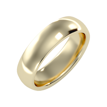 Twinkling Men's Band-Color_Yellow-Gold